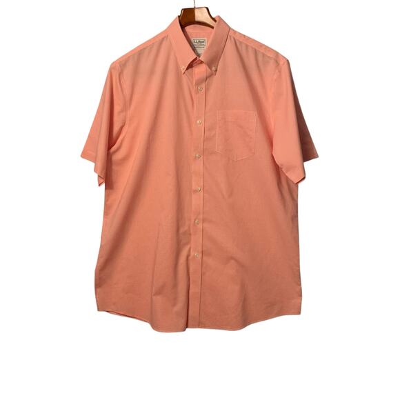L.L. Bean traditional fit button up sz L - Picture 4 of 8